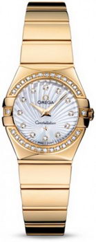 Omega Constellation Polished Quarz Mini Watch 158637D