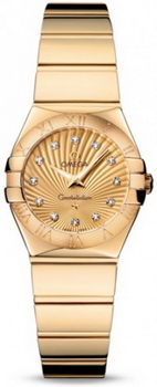 Omega Constellation Polished Quarz Mini Watch 158637H