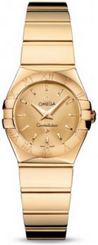 Omega Constellation Polished Quarz Mini Watch 158637I