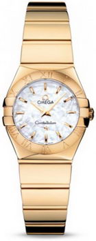Omega Constellation Polished Quarz Mini Watch 158637J