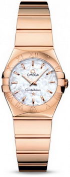 Omega Constellation Polished Quarz Mini Watch 158637K