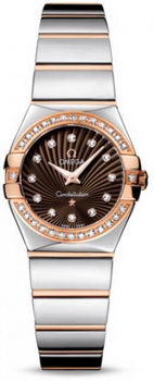 Omega Constellation Polished Quarz Mini Watch 158637N
