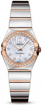 Omega Constellation Polished Quarz Mini Watch 158637R
