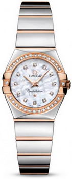 Omega Constellation Polished Quarz Mini Watch 158637S