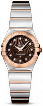 Omega Constellation Polished Quarz Mini Watch 158637T