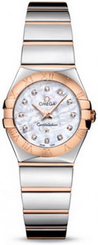 Omega Constellation Polished Quarz Mini Watch 158637W