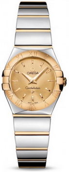 Omega Constellation Polished Quarz Mini Watch 158637X