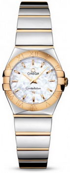 Omega Constellation Polished Quarz Mini Watch 158637Y