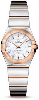 Omega Constellation Polished Quarz Mini Watch 158637Z
