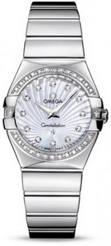 Omega Constellation Polished Quarz Small Watch 158638AC