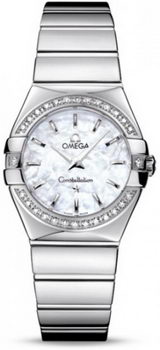 Omega Constellation Polished Quarz Small Watch 158638AF