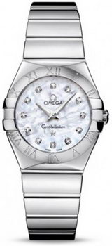 Omega Constellation Polished Quarz Small Watch 158638AG