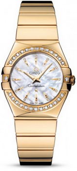 Omega Constellation Polished Quarz Small Watch 158638C