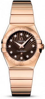 Omega Constellation Polished Quarz Small Watch 158638G