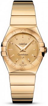 Omega Constellation Polished Quarz Small Watch 158638I