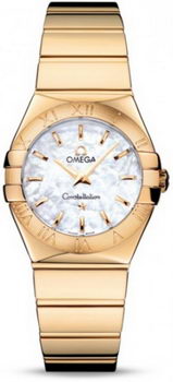 Omega Constellation Polished Quarz Small Watch 158638J