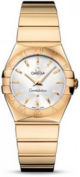 Omega Constellation Polished Quarz Small Watch 158638L
