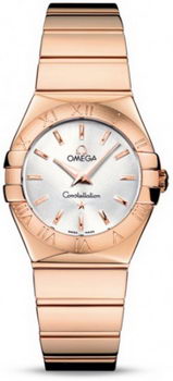 Omega Constellation Polished Quarz Small Watch 158638M