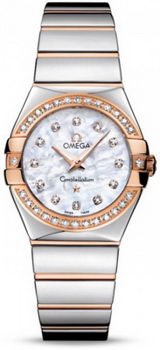 Omega Constellation Polished Quarz Small Watch 158638S