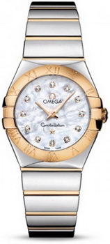 Omega Constellation Polished Quarz Small Watch 158638V