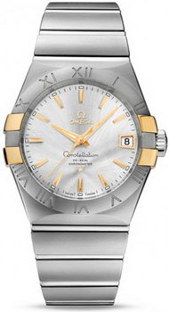 Omega Constellation Chronometer 38mm Watch 158630AC