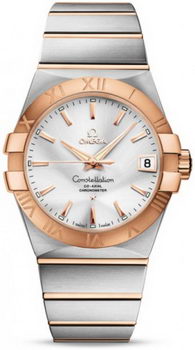 Omega Constellation Chronometer 38mm Watch 158630AF