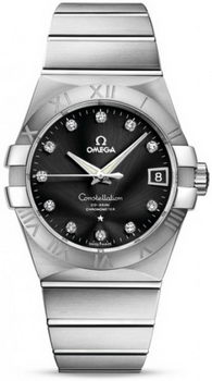 Omega Constellation Chronometer 38mm Watch 158630AJ