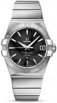 Omega Constellation Chronometer 38mm Watch 158630AM