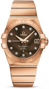 Omega Constellation Chronometer 38mm Watch 158630I