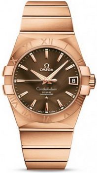 Omega Constellation Chronometer 38mm Watch 158630M