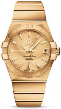 Omega Constellation Chronometer 38mm Watch 158630N