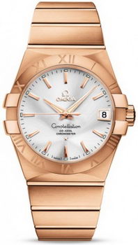 Omega Constellation Chronometer 38mm Watch 158630P