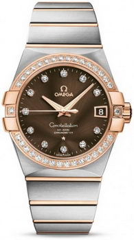Omega Constellation Chronometer 38mm Watch 158630Q