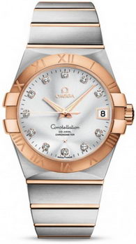Omega Constellation Chronometer 38mm Watch 158630Z