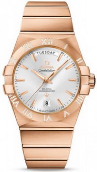 Omega Constellation Day Date Watch 158631B
