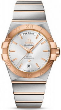 Omega Constellation Day Date Watch 158631H