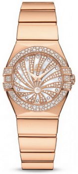 Omega Constellation Luxury Edition Quarz Mini Watch 158635B