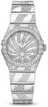 Omega Constellation Luxury Edition Quarz Mini Watch 158635E