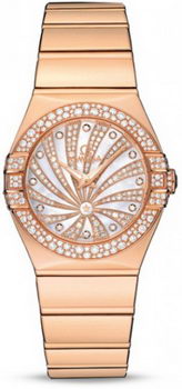 Omega Constellation Luxury Edition Quarz Small Watch 158636D