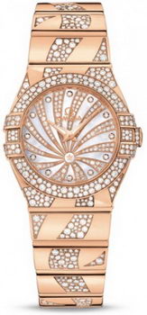 Omega Constellation Luxury Edition Quarz Small Watch 158636F