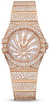 Omega Constellation Luxury Edition Quarz Small Watch 158636H