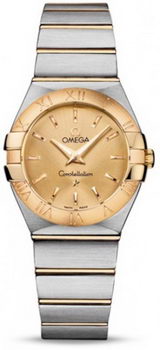 Omega Constellation Brushed Quarz Small Watch 158628AH