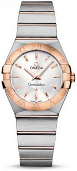 Omega Constellation Brushed Quarz Small Watch 158628AL