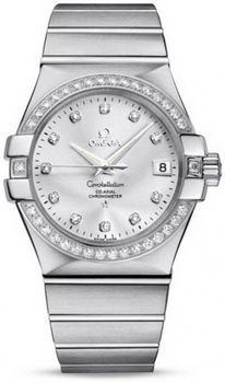 Omega Constellation Chronometer 35mm Watch 158629AM