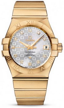 Omega Constellation Chronometer 35mm Watch 158629L