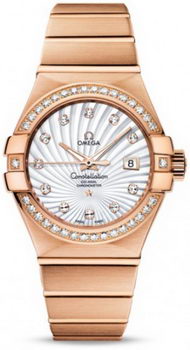 Omega Constellation Brushed Chronometer Watch 158626E