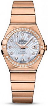 Omega Constellation Brushed Chronometer Watch 158626J