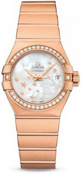 Omega Constellation Brushed Chronometer Watch 158626K