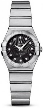 Omega Constellation Brushed Quarz Mini Watch 158627AAA