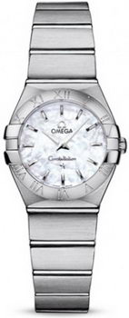 Omega Constellation Brushed Quarz Mini Watch 158627AAB